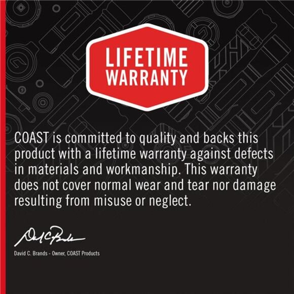 PX22 LED Flashlight 100 Lumens, IP54 Rated, Pocket Clip, Alkaline - Picture 3 of 6